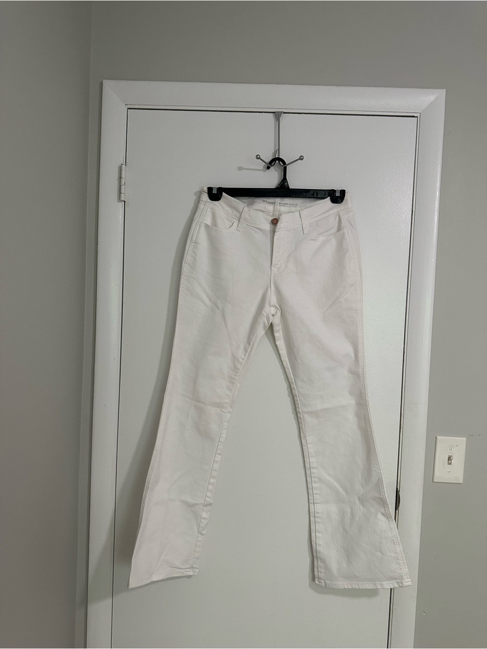 Old Navy White Flare Jeans